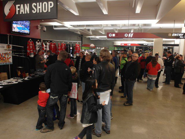 Watch a Portland Trailblazers match or buy a Winterhawks jersey