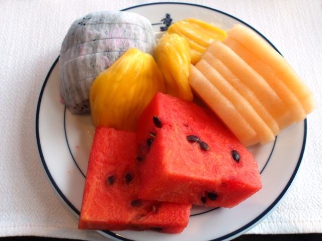 Healthy fruits to round up the meal