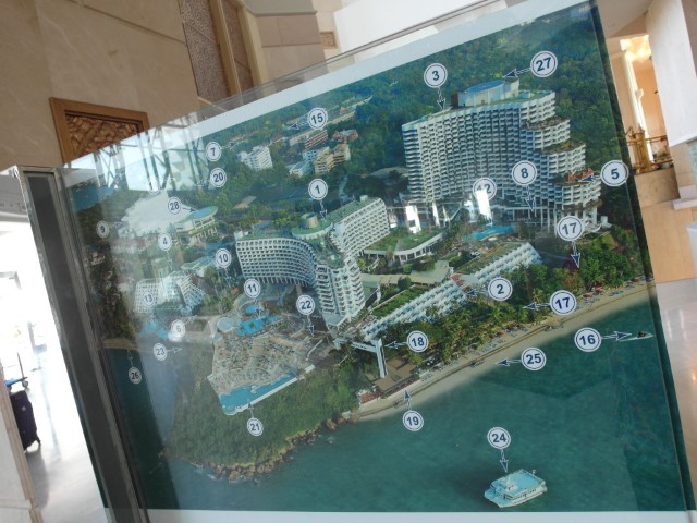 Map of Royal Cliff Hotels Group Pattaya