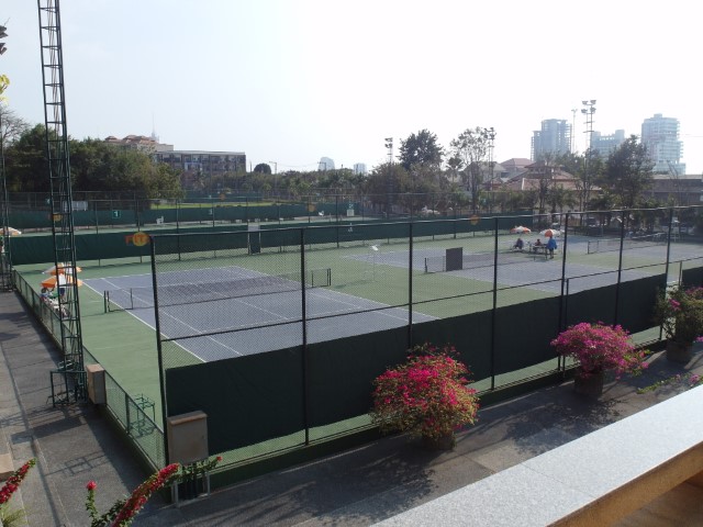 Tennis Courts at FITZ Club Royal Cliff Hotels