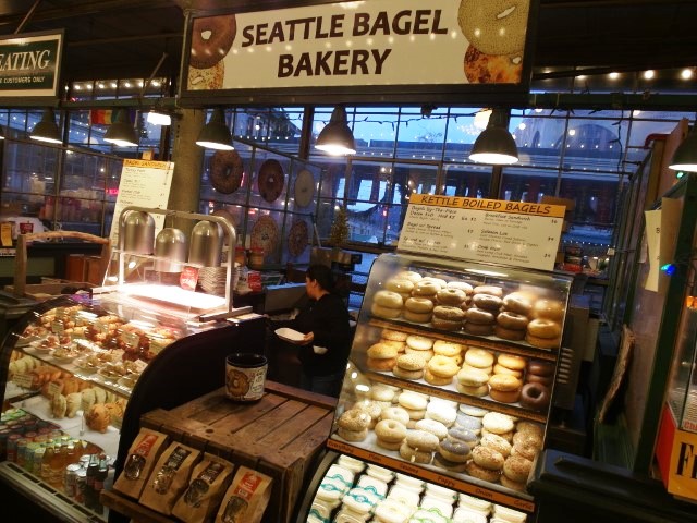 Seattle Bagel Bakery Pike Place Market