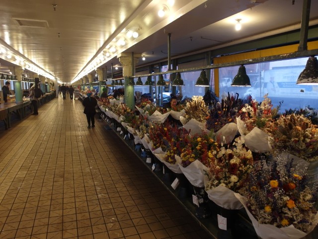 Flowers sold at Pike Place Market