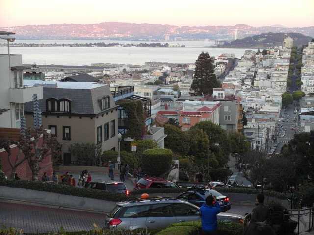 Lombard Street San Francisco's Crookedest Street attracting tonnes of visitors daily