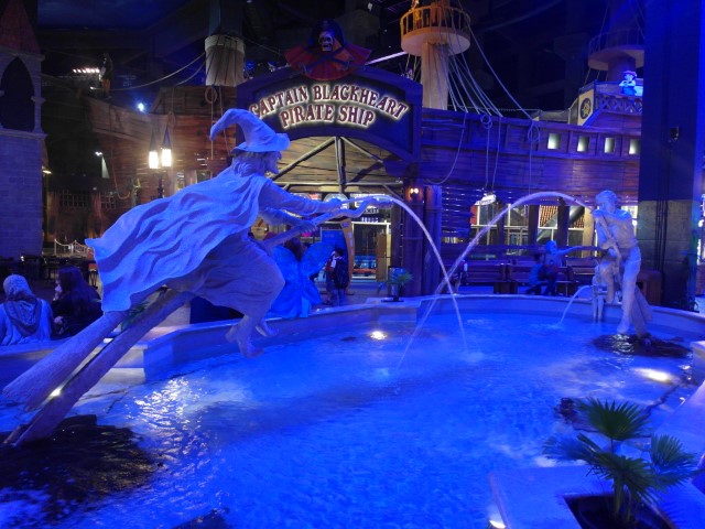 Captain Blackheart Pirate Ship - A soft play area for kids / Notice Harry Potter's spectacles have been removed...