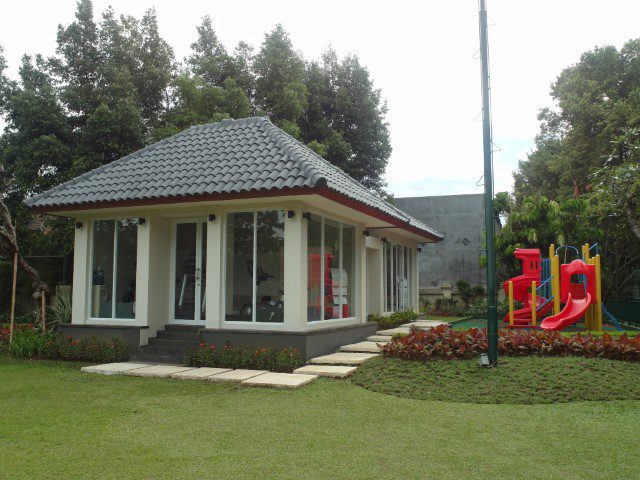 Day care area with a make-shift gym (till the renovations are fully completed)