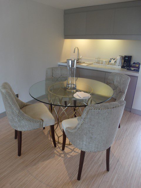 Pantry area of the Junior Suite