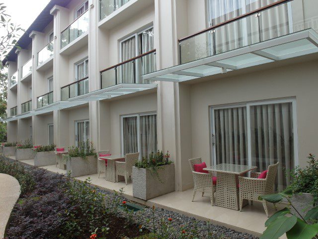 Resort-styled facade of Sheraton Bandung