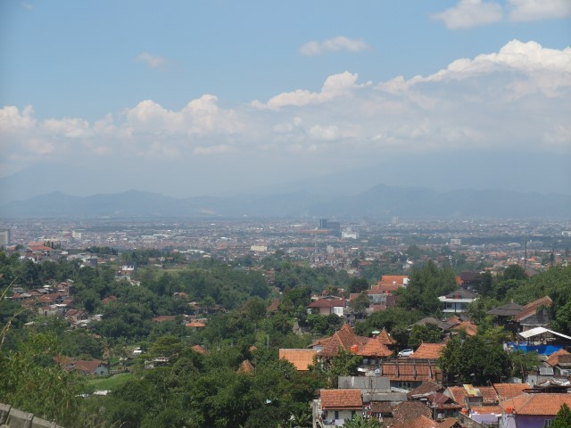 Views overlooking Bandung City