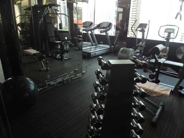 Gym (also located at level 12) with access to the bathrooms, sauna and steam room