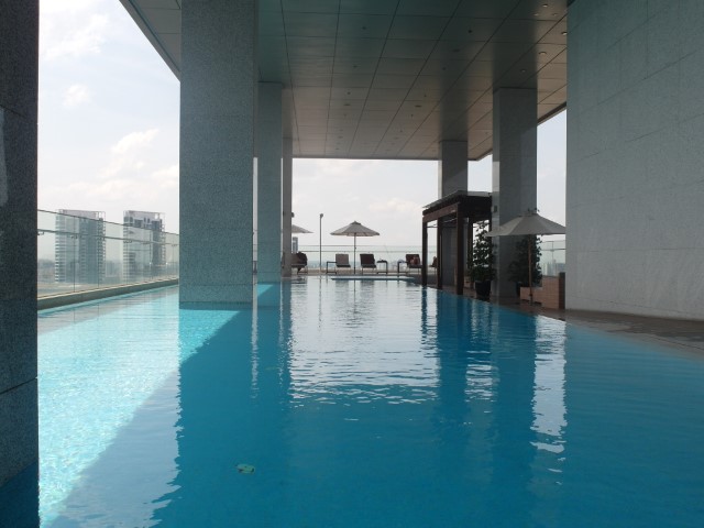 Another view of the Living Room swimming pool Oasia Hotel