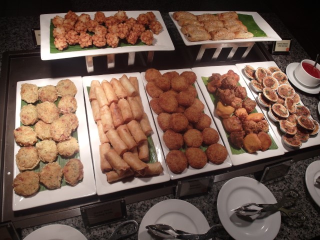 Selection of fried items