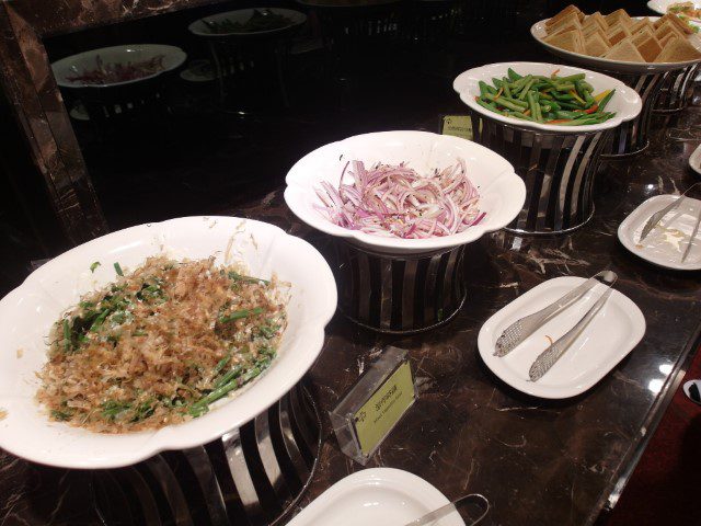 Selection of cold dishes