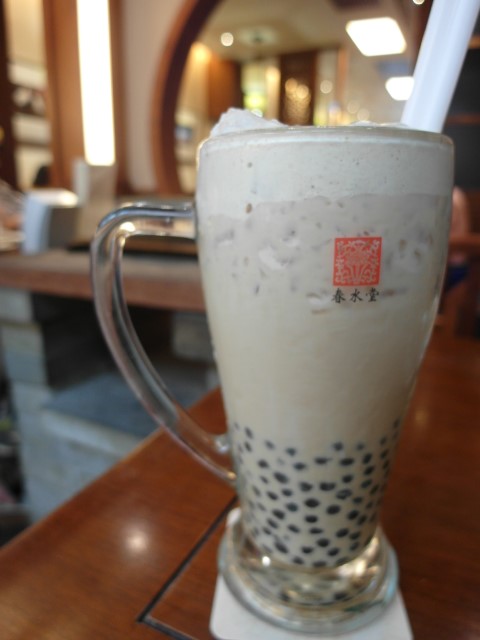 Original bubble tea at Chun Shui Tang 春水堂