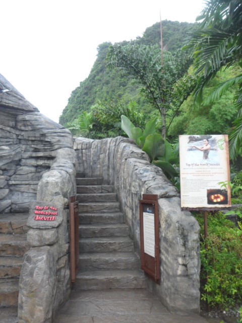 Entrance to Top of the World Pool at Lost World Hot Springs and Spa Ipoh