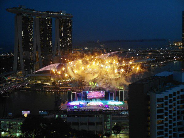 Marina Bay Fireworks