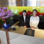 Our receptionists at Park City Hotel Central Taichung