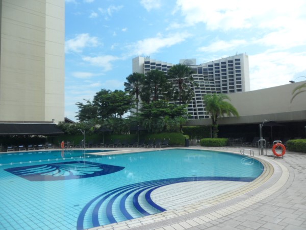 Swimming Pool Pan Pacific Hotel Singapore