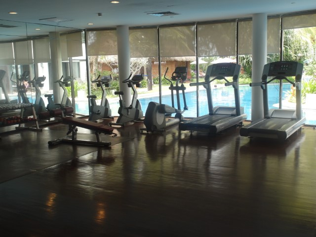  Pool facing gym at Hard Rock Hotel Penang