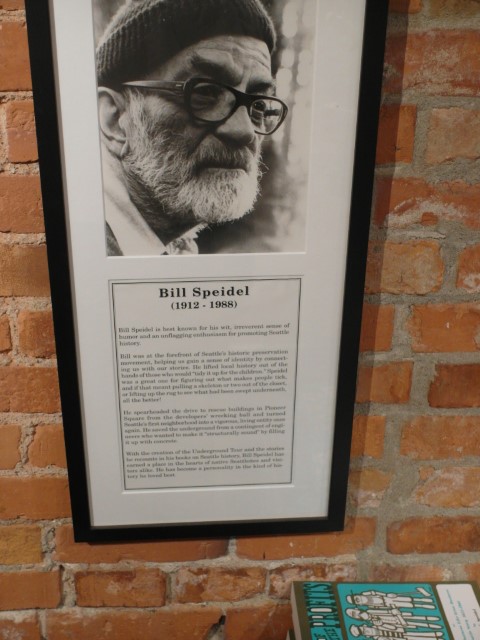 Bill Speidel - The man who started the Seattle Underground Tours