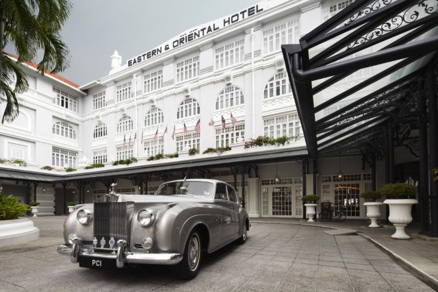 Eastern and Oriental Hotel Penang (E&O Hotel) Entrance