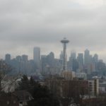 View of Seattle City Skyline and Space Needle from Kerry Park Viewpoint