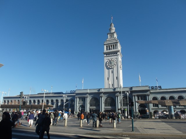 Ferry Building Clock Tower San Francisco
