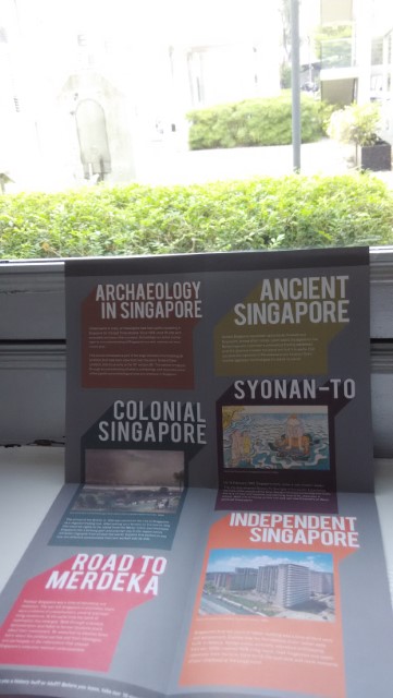 Exhibits at the Singapura 700 Years exhibition