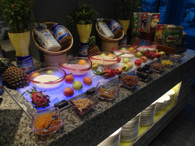 Breakfast spread at Hotel Jen Orchardgateway