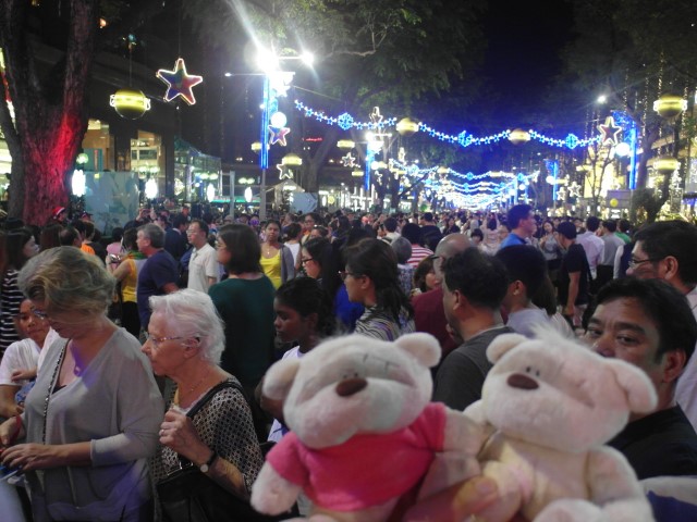 Pedestrian Night at Orchard Road