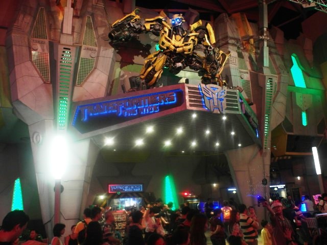 Transformers the Ride @ Universal Studios Singapore