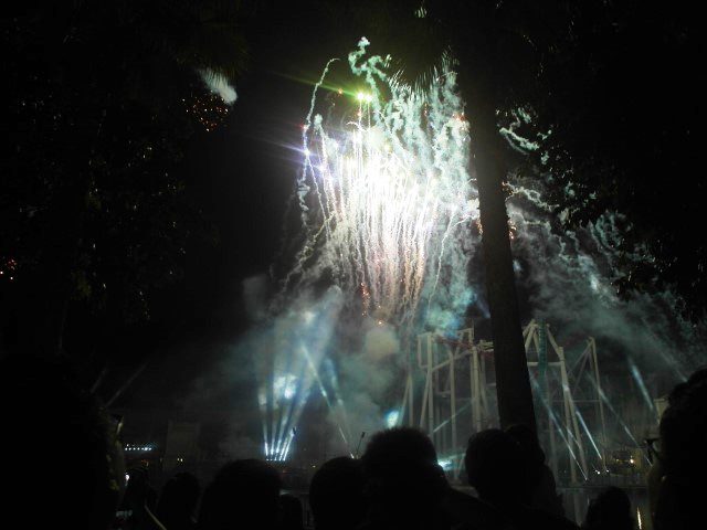 Universal Studios Singapore Christmas Fireworks Spectacular