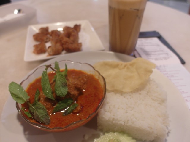 Nonya Curry Chicken Rice RM8.80 (小娘惹)