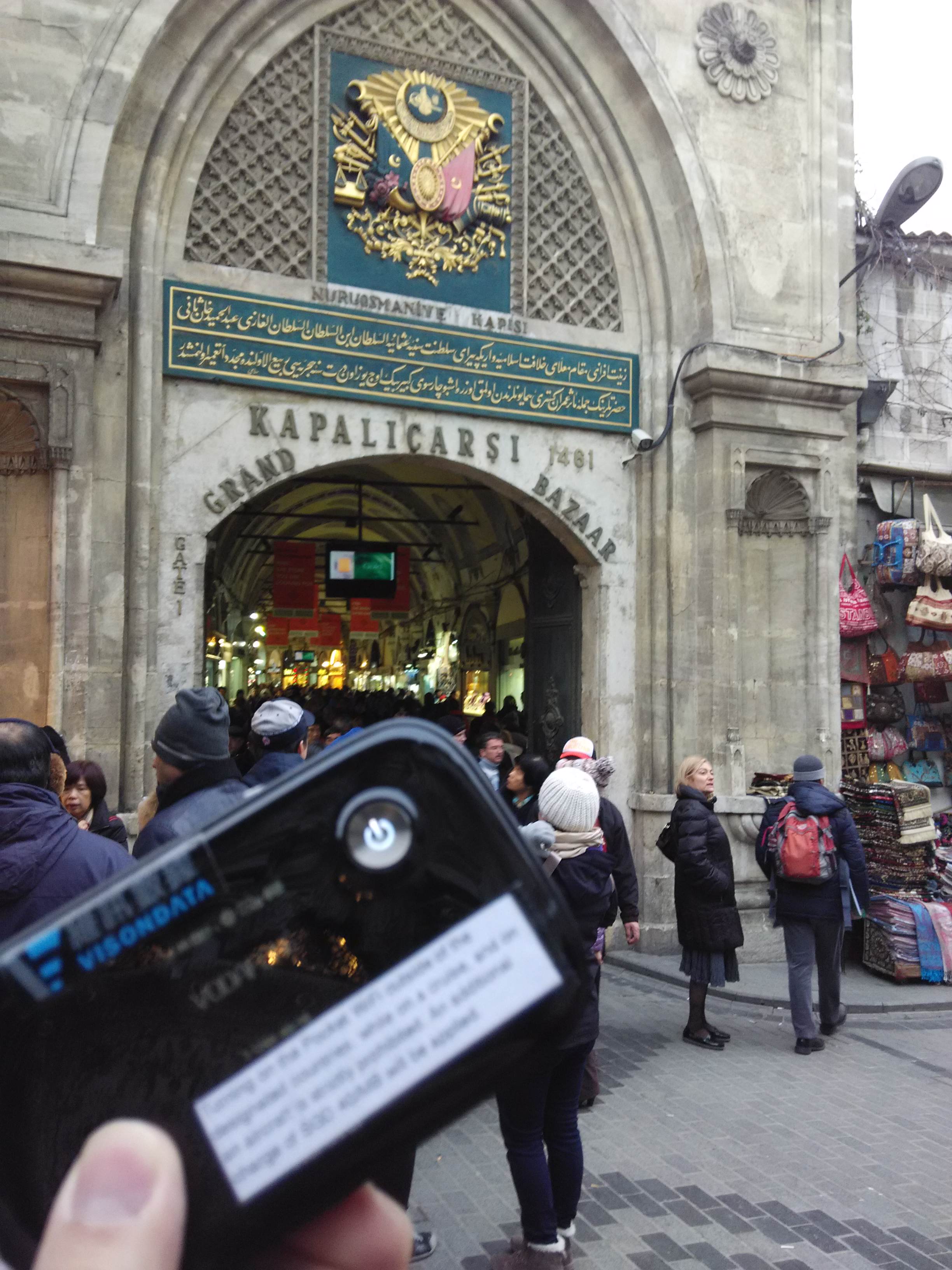 Visondata SG @ Grand Bazaar, Istanbul Turkey