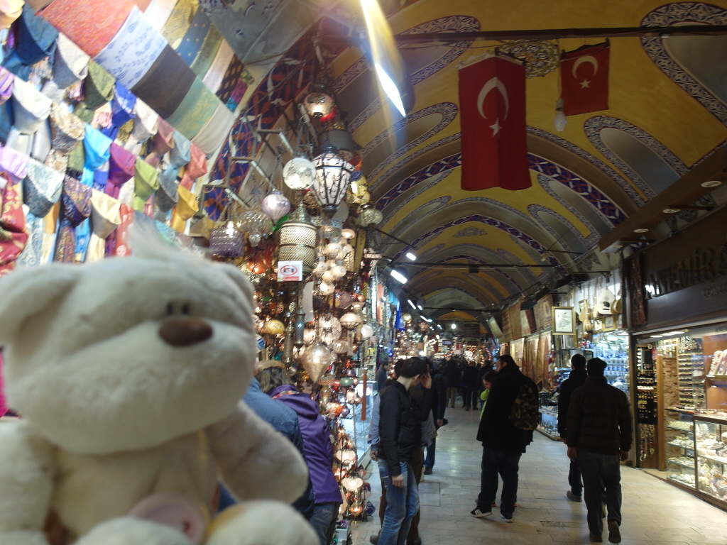 Tom at Grand Bazaar Istanbul