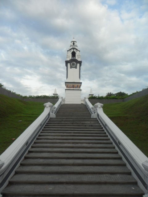 Another view of the Birch Memorial Clocktower in Ipoh