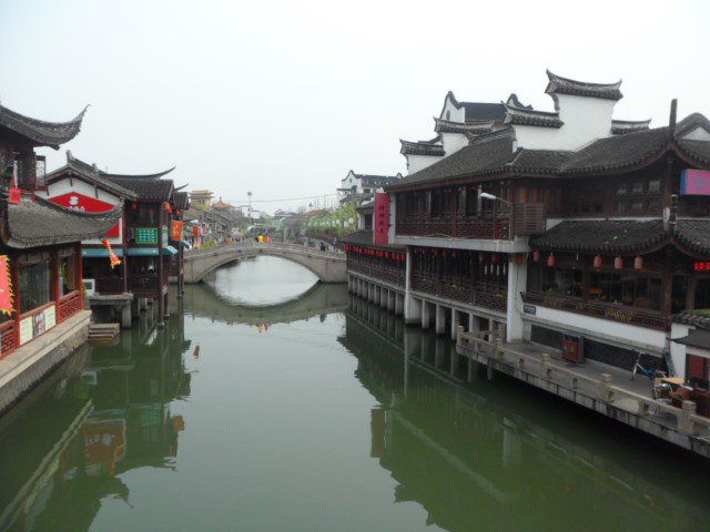 Scenic views at Qibao Old Street Shanghai