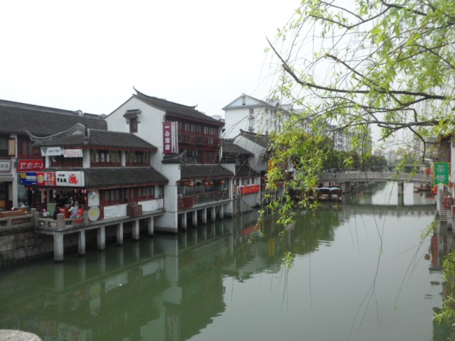 Scenic views at Qibao Old Town Shanghai