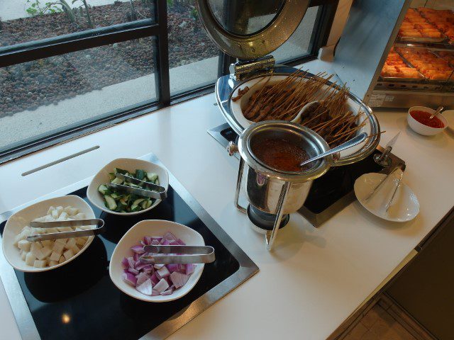 Satay and Assorted Condiments