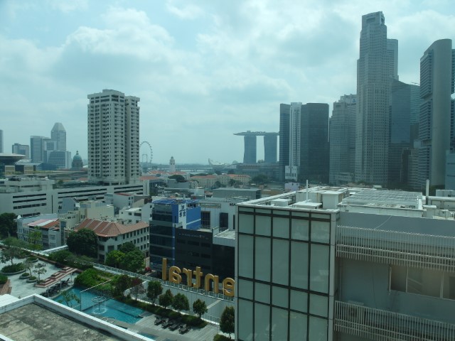 Views of Singapore Skyline