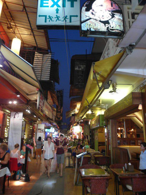 Alleys around Pub Street Siem Reap Cambodia