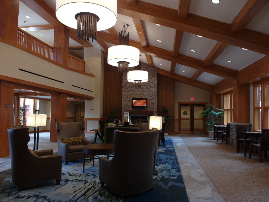 Lobby Area of Grand Residence Club Lake Tahoe