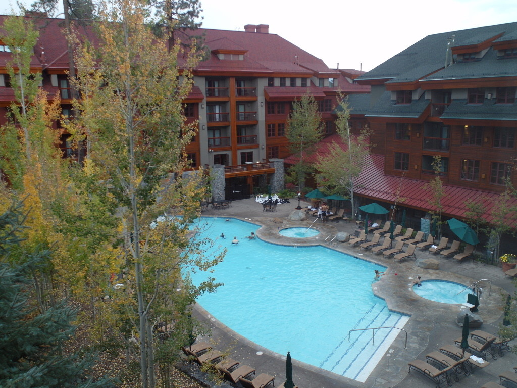 Grand Residence Club Lake Tahoe - Outdoor heated swimming pool with 2 hot tubs
