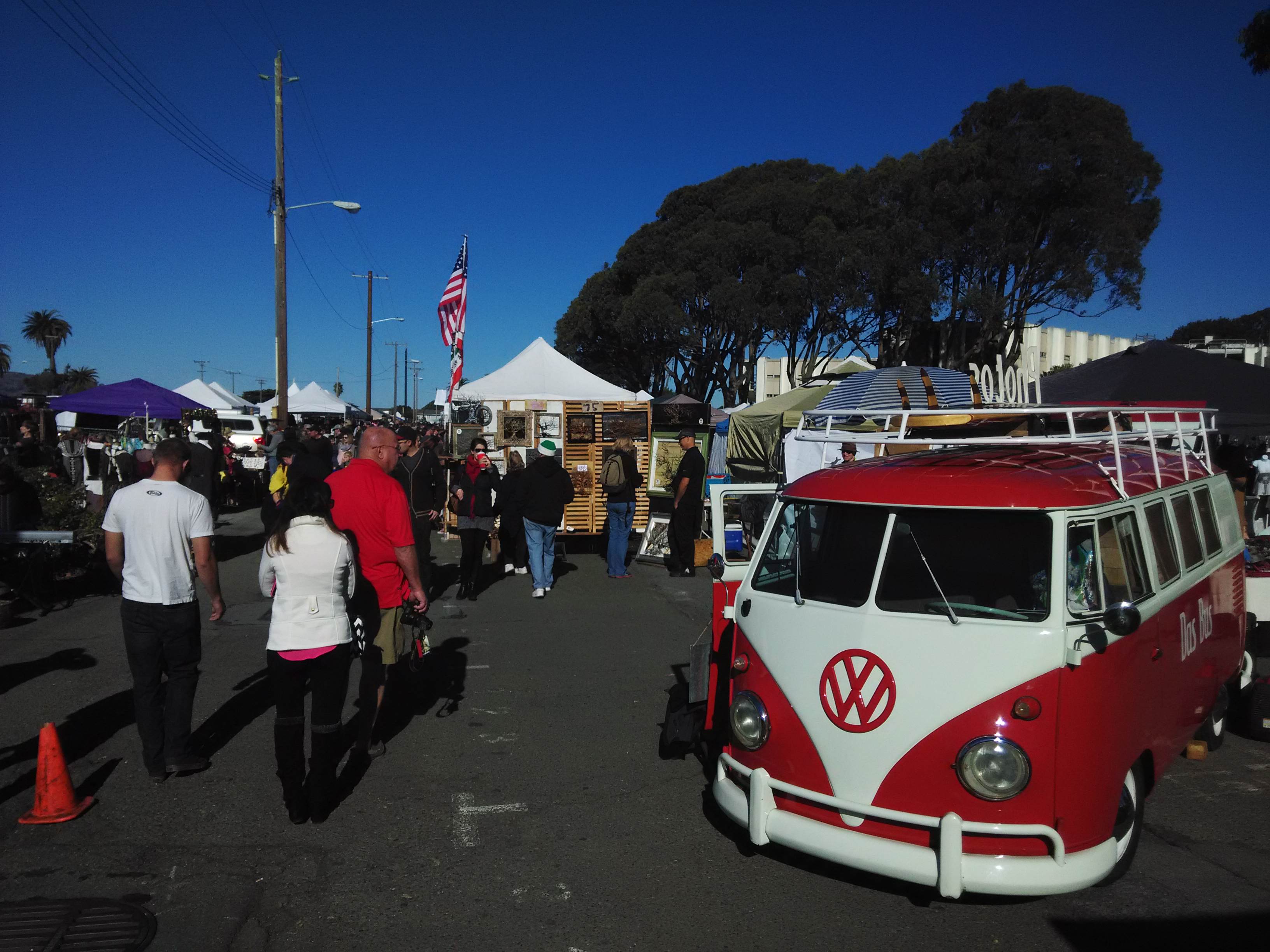 Parking Space even for this vintage Volkswagen