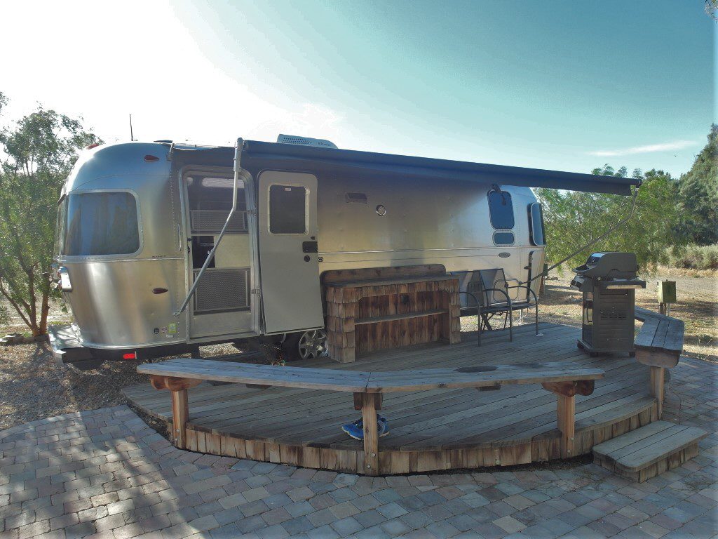 Air Stream Glamping at Mercey Hot Springs