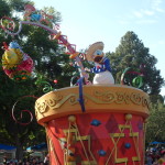 Donald Duck Disneyland Anaheim Parade