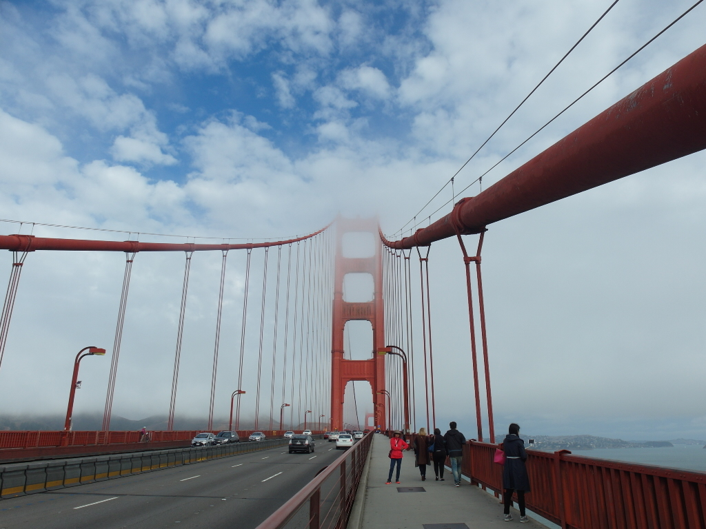 Golden Gate Bridge (in the clouds) San Francisco