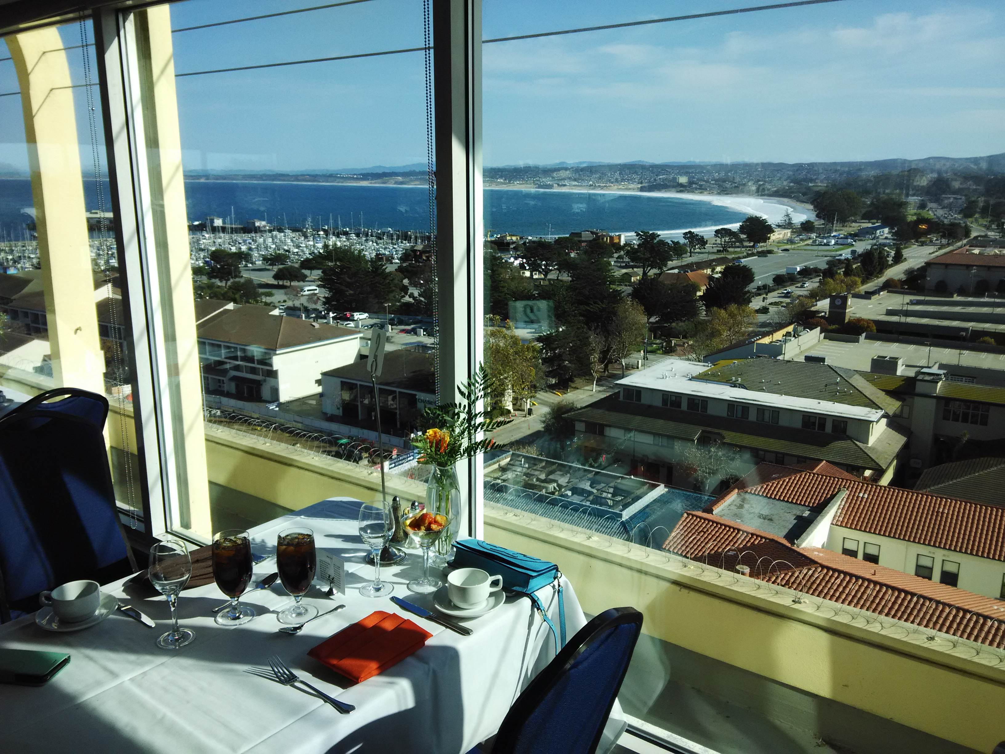 Ferrante's Bay View Dining Room Monterey Marriott