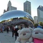 2bearbear @ The Bean (aka Cloud Gate) Chicago