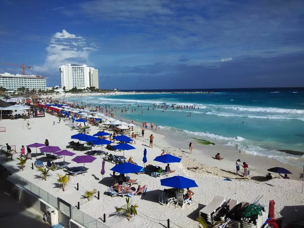 View from balcony of Condominium Salvia Cancun