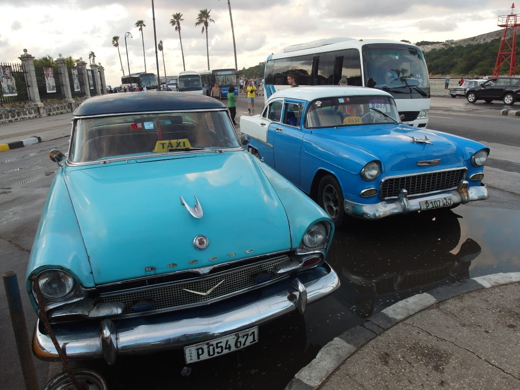 You can only buy a Cuban car with cash